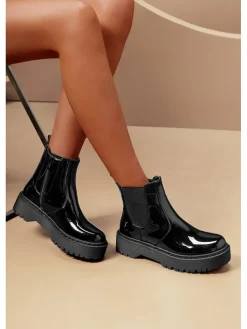 Chelsea-Boots in Schwarz