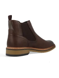 Chelsea-Boots "Toby" in Braun