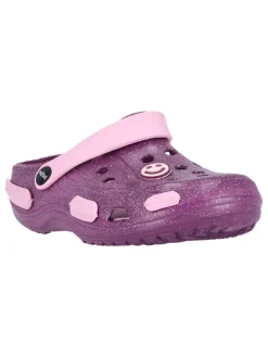 Clogs "Burab" in Lila/ Rosa