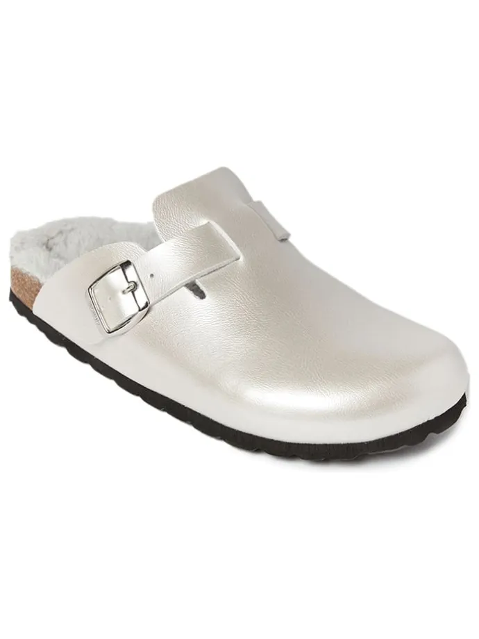 Clogs "Neo" in Silber