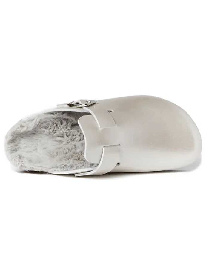 Clogs "Neo" in Silber