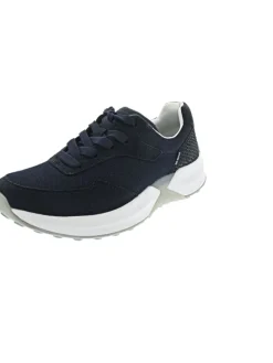 Comfort sportlicher Schnürer Blau