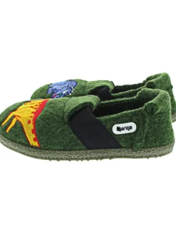 Dinos 2.0 Hausschuh Grün