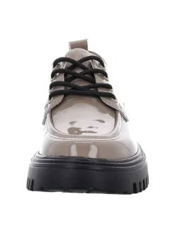 Elegante Schnürschuhe in Beige