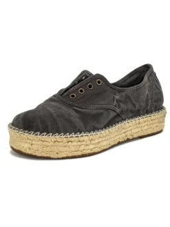 Espadrilles in Anthrazit