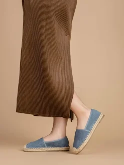 Espadrilles in Blau