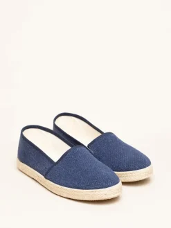 Espadrilles in Dunkelblau