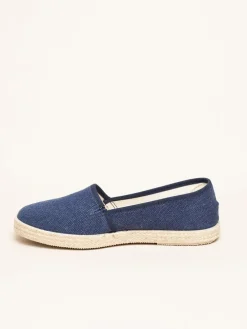 Espadrilles in Dunkelblau