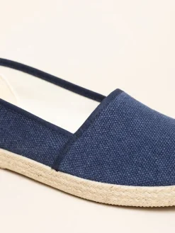 Espadrilles in Dunkelblau