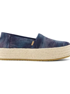 Espadrilles in Dunkelblau