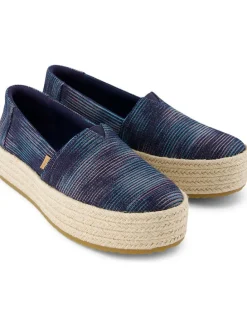 Espadrilles in Dunkelblau