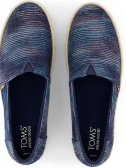 Espadrilles in Dunkelblau