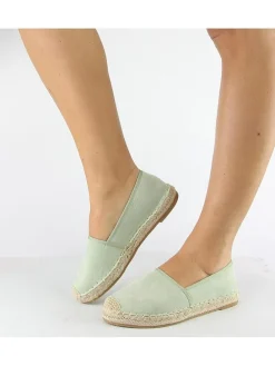 Espadrilles in Grün