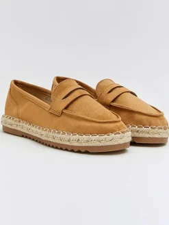 Espadrilles in Hellbraun