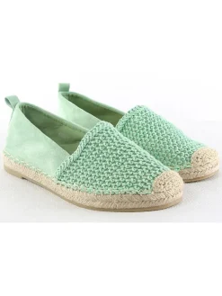 Espadrilles in Mint