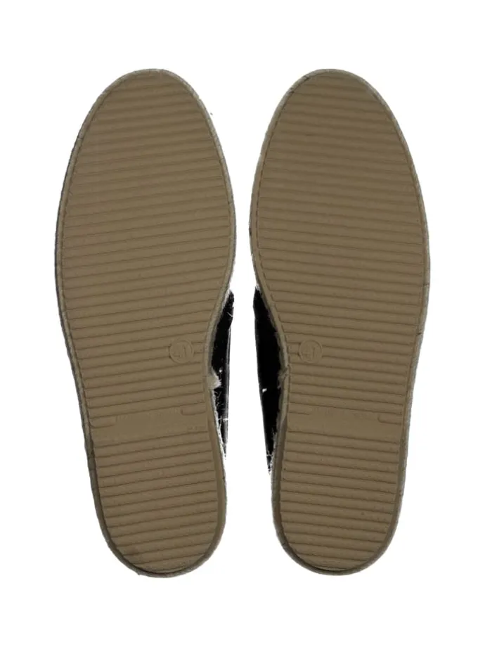 Espadrilles in Schwarz