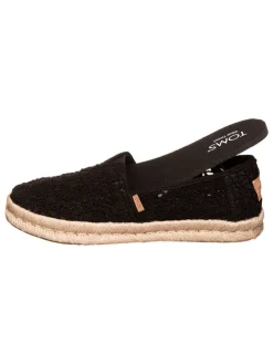 Espadrilles in Schwarz