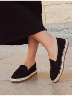 Espadrilles in Schwarz