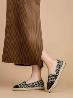 Espadrilles in Schwarz
