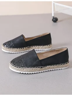 Espadrilles in Schwarz