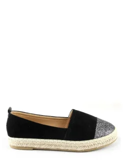 Espadrilles in Schwarz