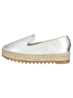 Espadrilles in Silber