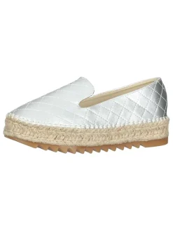 Espadrilles in Silber