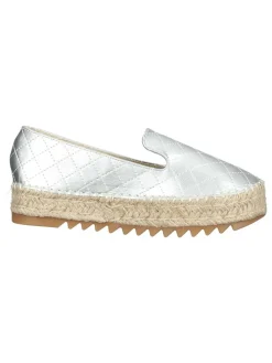 Espadrilles in Silber