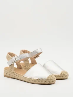 Espadrilles in Silber