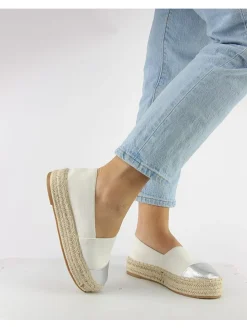 Espadrilles in Weiß
