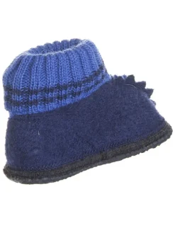 Filz-Hüttenschuhe "Trixi" in blau