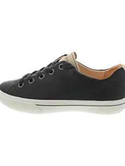 Fresh sportlicher Schnürer Schwarz