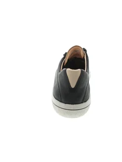 Fresh sportlicher Schnürer Schwarz