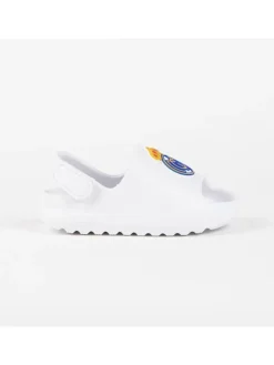 Fußball Badeschlappen Kinder Latschen Jungen Mädchen 22