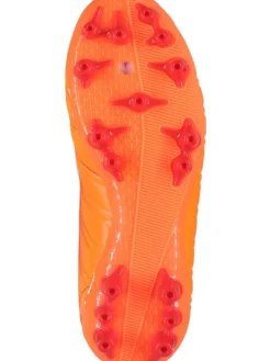 Fußballschuhe in neon orange/fiery red
