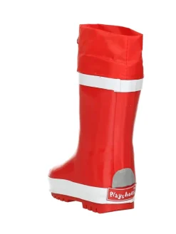 Gummistiefel Basic gefüttert in Rot
