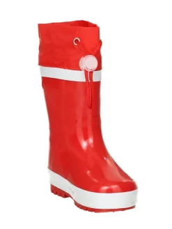 Gummistiefel Basic gefüttert in Rot