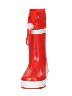Gummistiefel Basic gefüttert in Rot