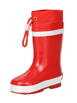 Gummistiefel Basic gefüttert in Rot