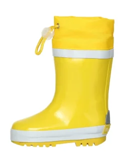 Gummistiefel Basic gefüttert in Gelb
