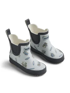 Gummistiefel "Beta" in Dunkelblau/ Hellblau