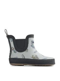 Gummistiefel "Beta" in Dunkelblau/ Hellblau