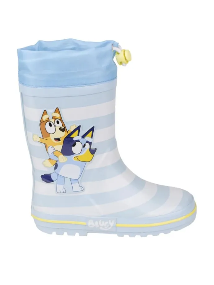 Gummistiefel Bluey & Bingo in Hellblau