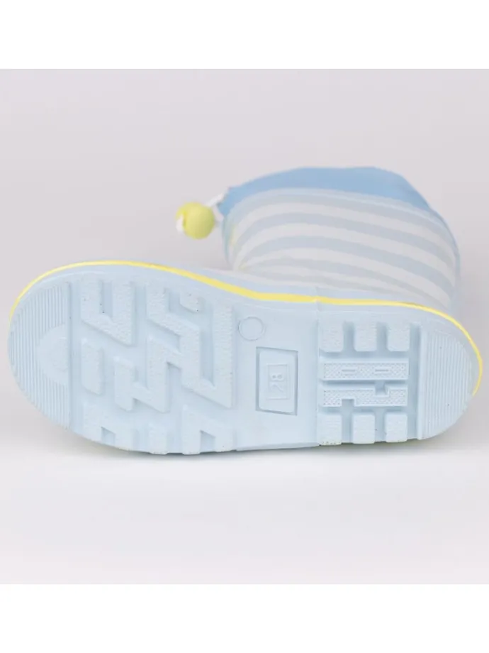 Gummistiefel Bluey & Bingo in Hellblau