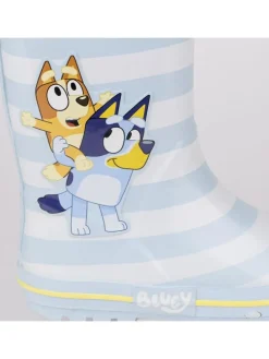 Gummistiefel Bluey & Bingo in Hellblau