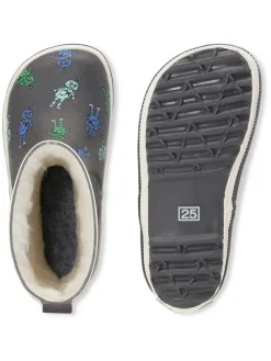 Gummistiefel "Charly High Warm" in Grau