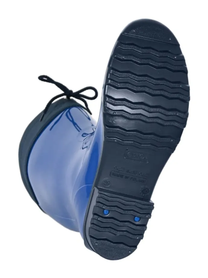 Gummistiefel de Fieselregen Langschaft in kobalt