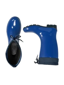 Gummistiefel de Fieselregen Langschaft in kobalt