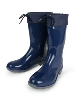 Gummistiefel de Fieselregen Langschaft in blau