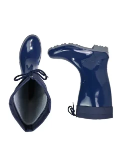 Gummistiefel de Fieselregen Langschaft in blau